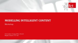 Modelling Content - Cover 